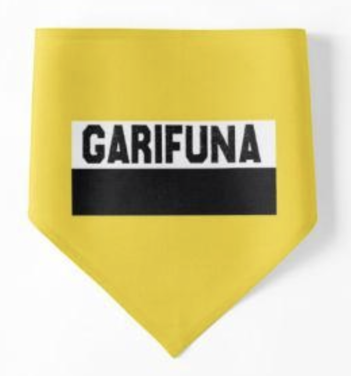 Garifuna flag bandana — worn with pride